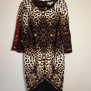 Animal Printed Cocktail (party) Dress
